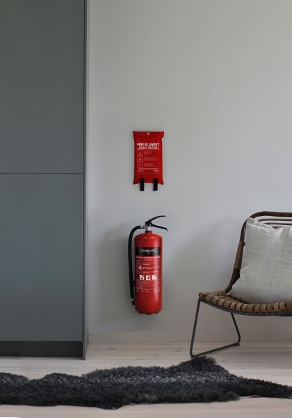 Brandfilt 120 × 180 cm, röd, Housegard
