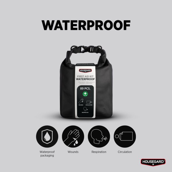 Första Hjälpen Väska, Waterproof - Housegard
