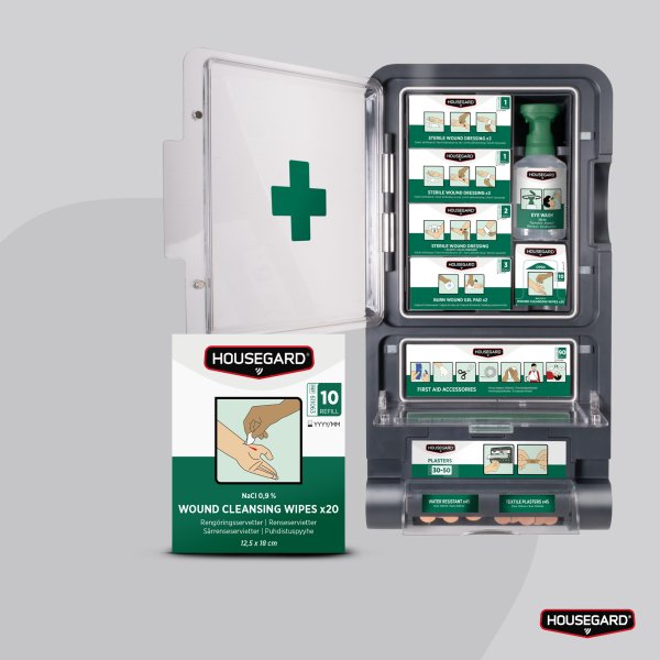 Sårtvättare NaCl 0.9% (20-pack), Housegard