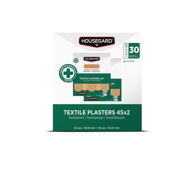 Textilplåster (2x45 st), Housegard