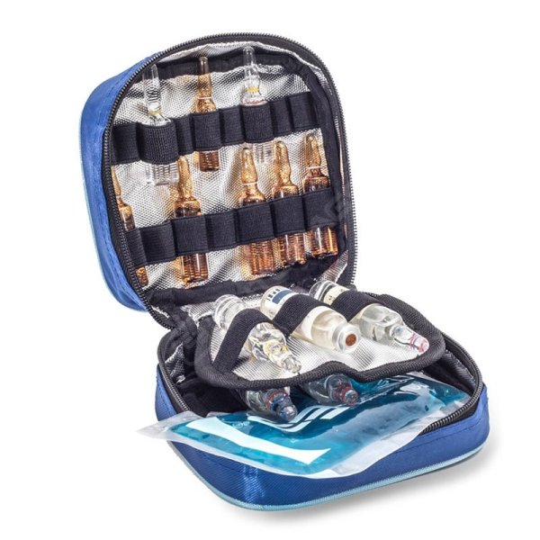 Hemsjukvårdsväska, blå (tom) - Elite Bags