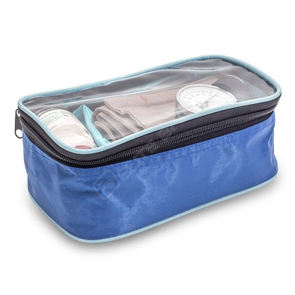 Hemsjukvårdsväska, blå (tom) - Elite Bags