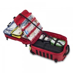 Akutryggsäck (tom) paramedics, röd - Elite bags