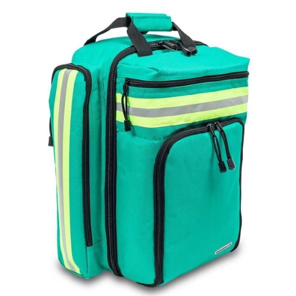 Akutryggsäck (tom), Grön - Elite Bags