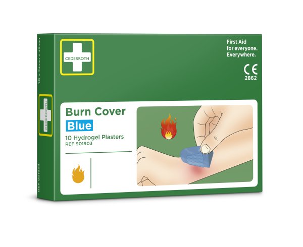 Burn cover, 10st plåster 74 x 45mm