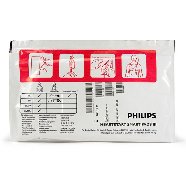 Elektroder 5-pack till FR3, HeartStart