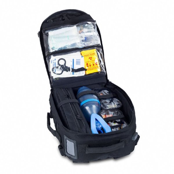 Akutryggsäck (med innehåll) Paramedics, Svart- Elite Bags