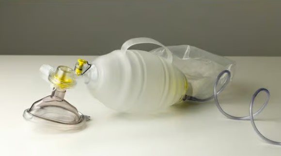 The Bag Andningsballong vuxen storlek 5 – med mask 5 & syrgasreservoar
