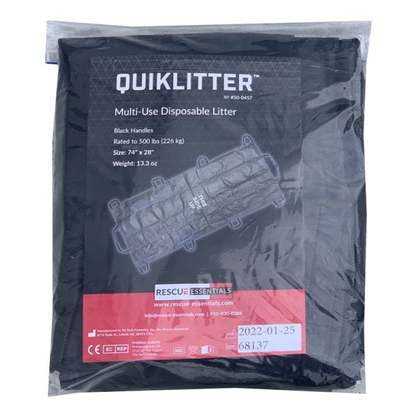 QuikLitter Standard Evakueringsbår – Rescue Essentials
