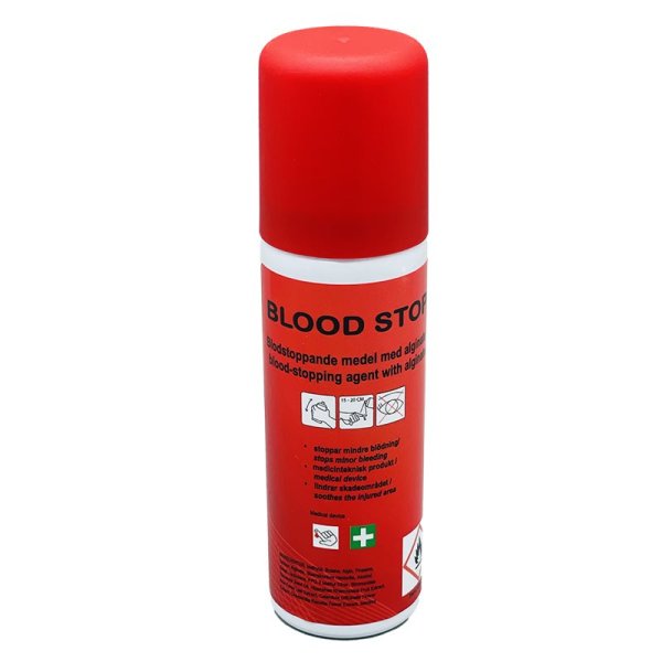 Blodstoppspray, Alginat, 80 ml.
