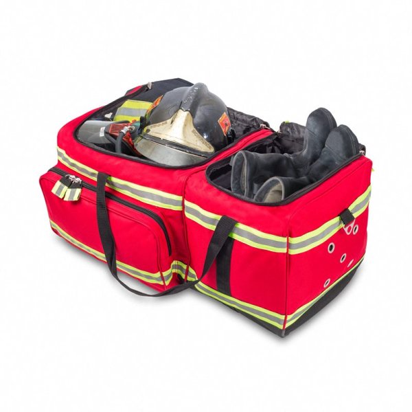 Brandmansväska, röd (tom) - Elite Bags