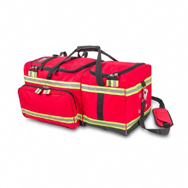 Brandmansväska, röd (tom) - Elite Bags