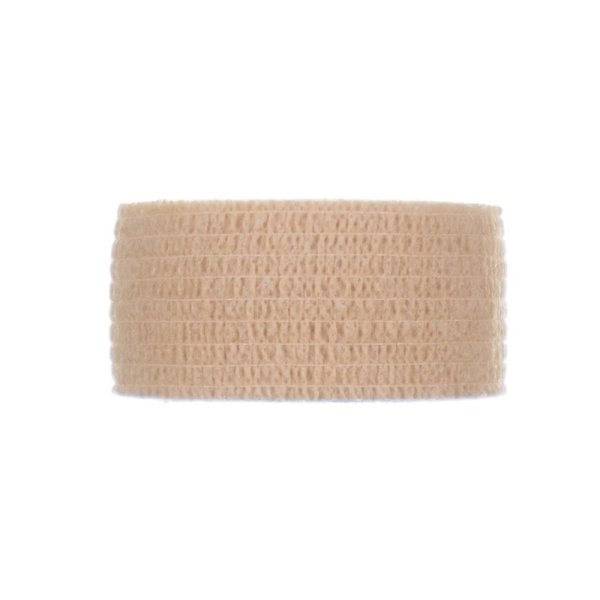 Självfix, självhäftande elastisk linda, beige
