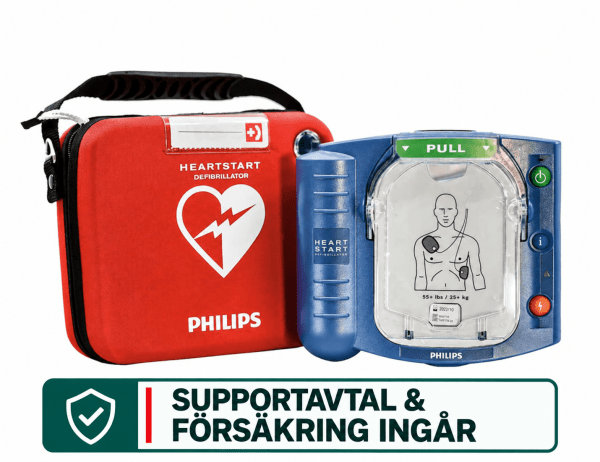 HeartStart HS1 - Paket 1, med skyddande bärväska