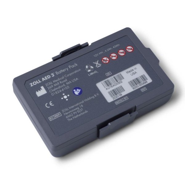 Batteri till ZOLL AED 3, ej laddningsbart