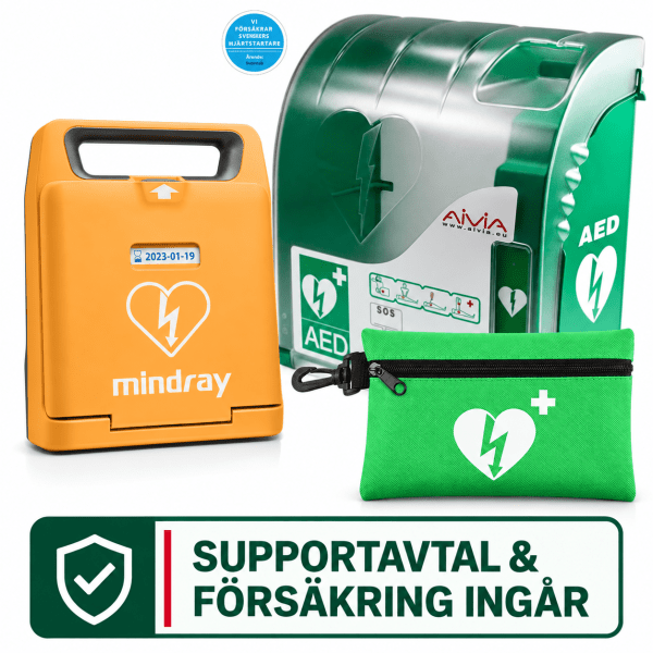 Paket för utomhusbruk med 3 års försäkring och service