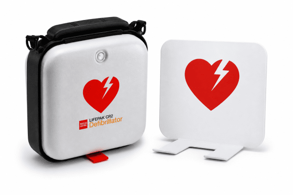 LifePak CR2 Wi-fi - Paket 2, med väska, tillbehörskit och väggfäste