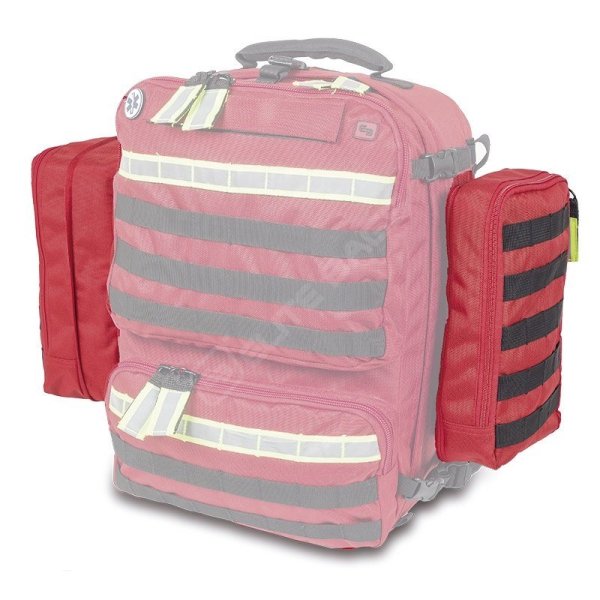 Förbandsetui (tom) 2-pack röd - Elite Bags