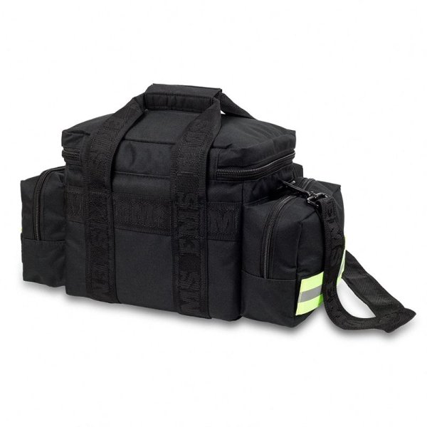 Akutväska med bärhandtag/axelrem, Svart (tom) - Elite Bags