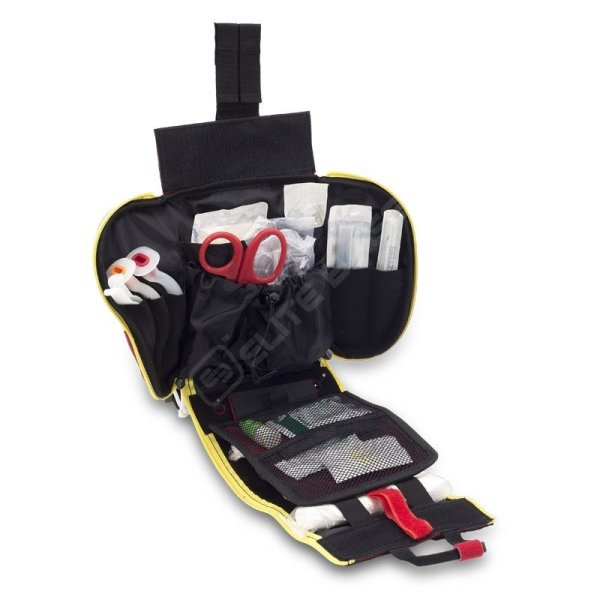 Handsfree Akutväska, Paramedics, Röd (tom) - Elite Bags