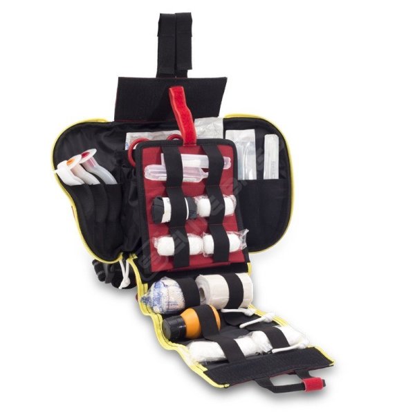 Handsfree Akutväska, Paramedics, Röd (tom) - Elite Bags