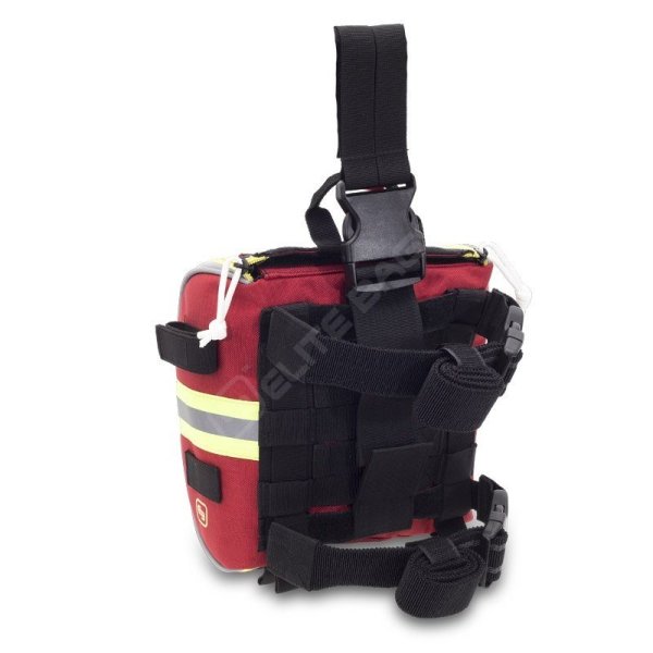 Handsfree Akutväska, Paramedics, Röd (tom) - Elite Bags