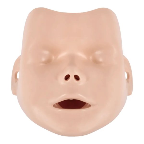 Ansikten till Little Junior / Resusci Junior, ljus hud, 6-pack
