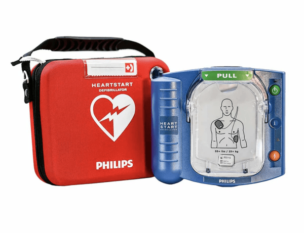 HeartStart HS1 - Paket 1, med skyddande bärväska