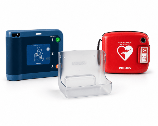 HeartStart FRX - Paket 2, med väska, tillbehörskit och väggfäste