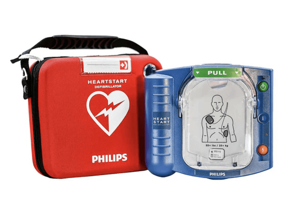HeartStart HS1 - Paket 2, med väska och väggfäste