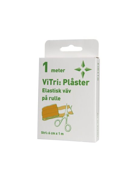 Plåster elastisk väv på rulle, 6x1 m