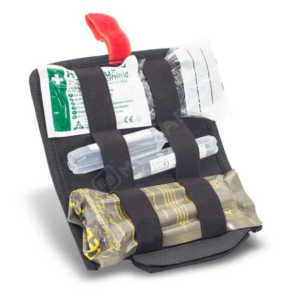Handsfree Akutväska för midja, svart (tom) - Elite Bags