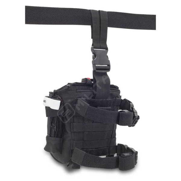 Handsfree Akutväska för midja, svart (tom) - Elite Bags