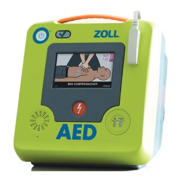 ZOLL AED 3, Helautomatisk, svenskt språk